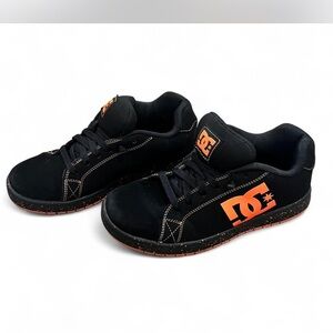 DC Kids Sneakers in Black and Orange